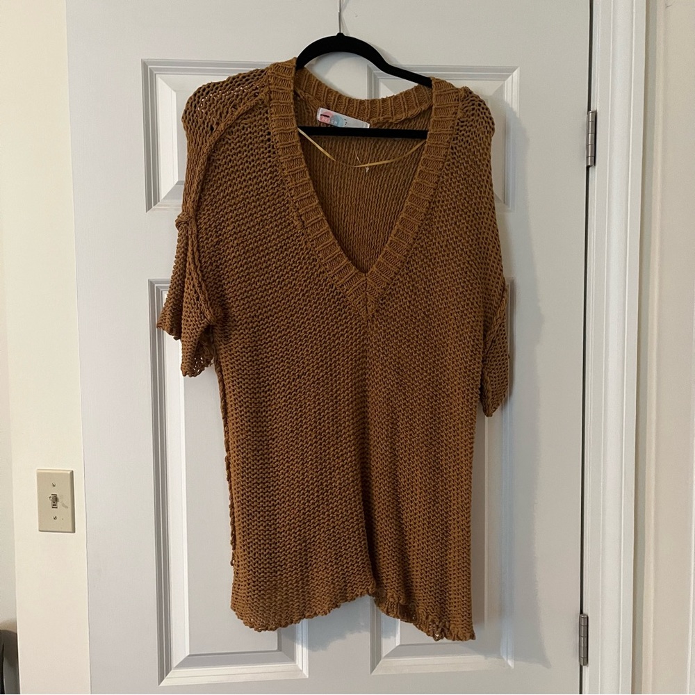 Free People Beach Crotchet Top